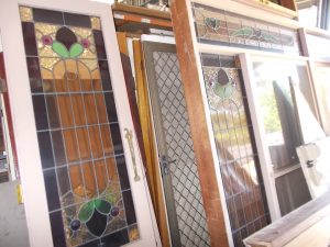 Lead Light window and French door set