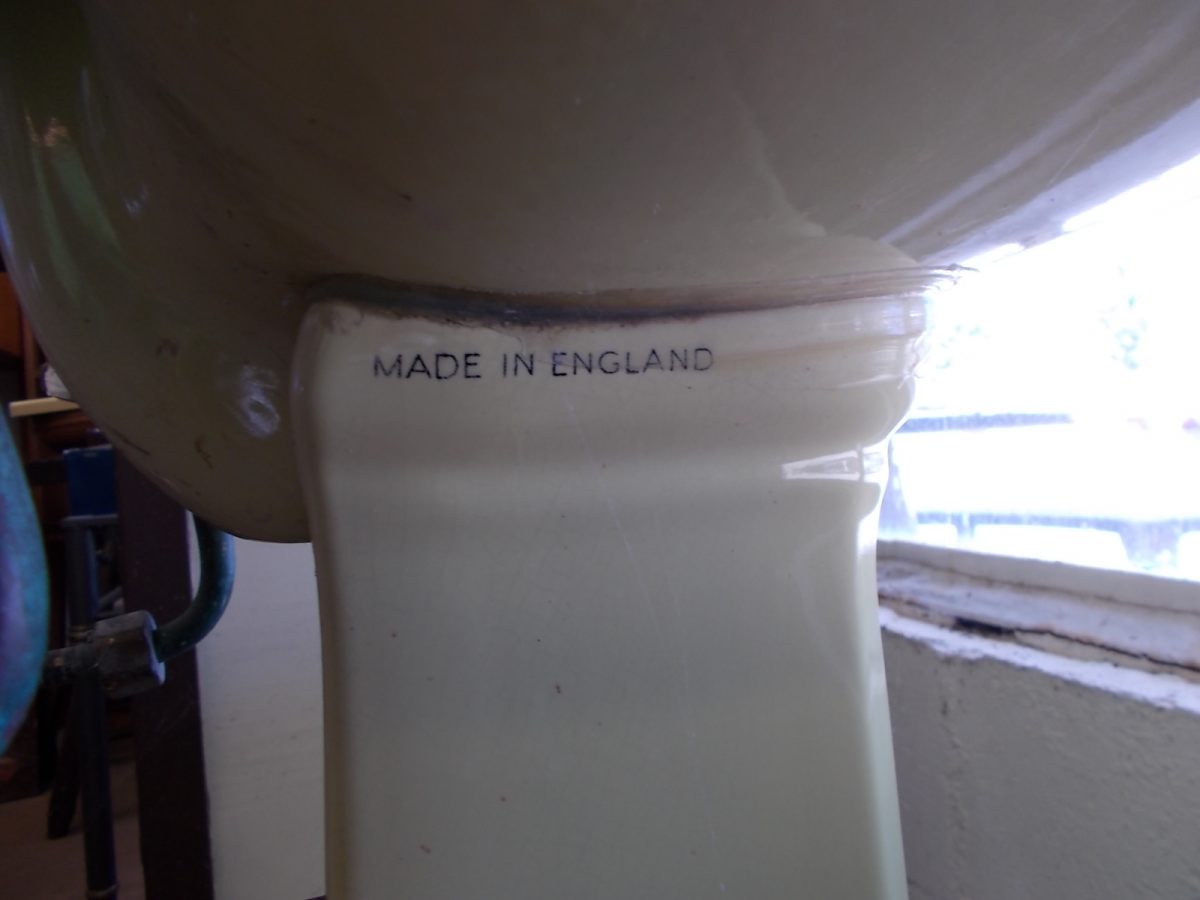 Vintage Pedestal sink Adelaide Recycled Timbers